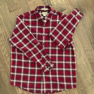 L.L. Bean Traditional Fit 100% Cotton Button Down, Size L-Reg